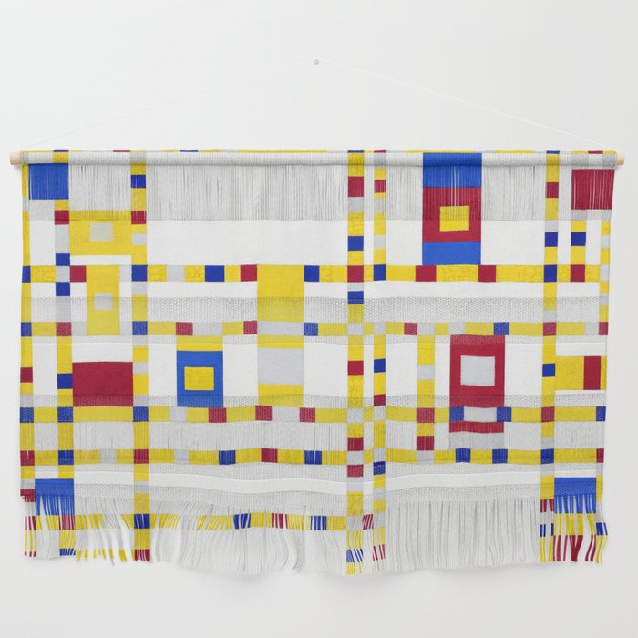 Piet Mondrian Broadway Boogie Woogie Wall Hanging Gallery Image 1