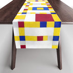 Piet Mondrian Broadway Boogie Woogie Table Runner Gallery Image 1