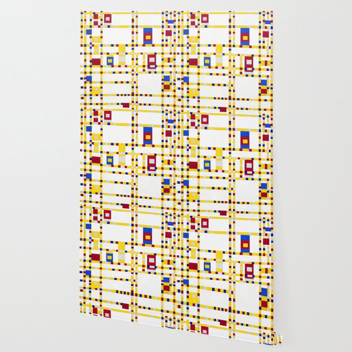 Piet Mondrian Broadway Boogie Woogie Wallpaper Gallery Image 2