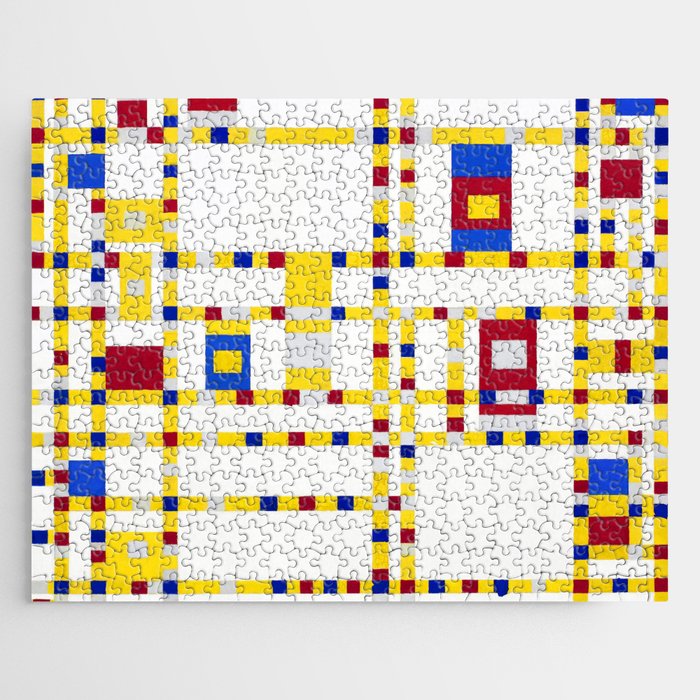Piet Mondrian Broadway Boogie Woogie Jigsaw Puzzle Gallery Image 1