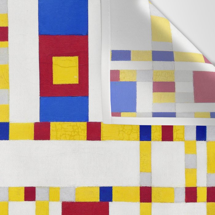 Piet Mondrian Broadway Boogie Woogie Wall Tapestry Gallery Image 3