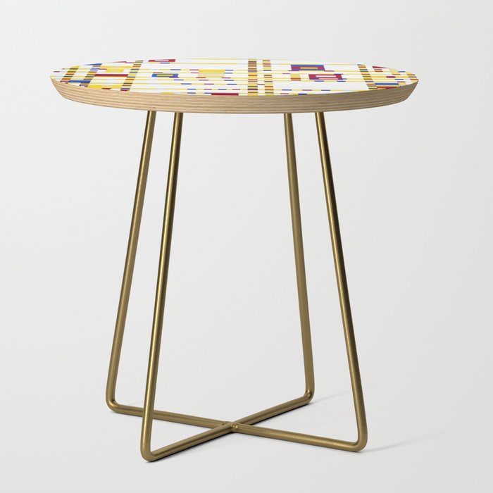 Piet Mondrian Broadway Boogie Woogie Side Table Gallery Image 1
