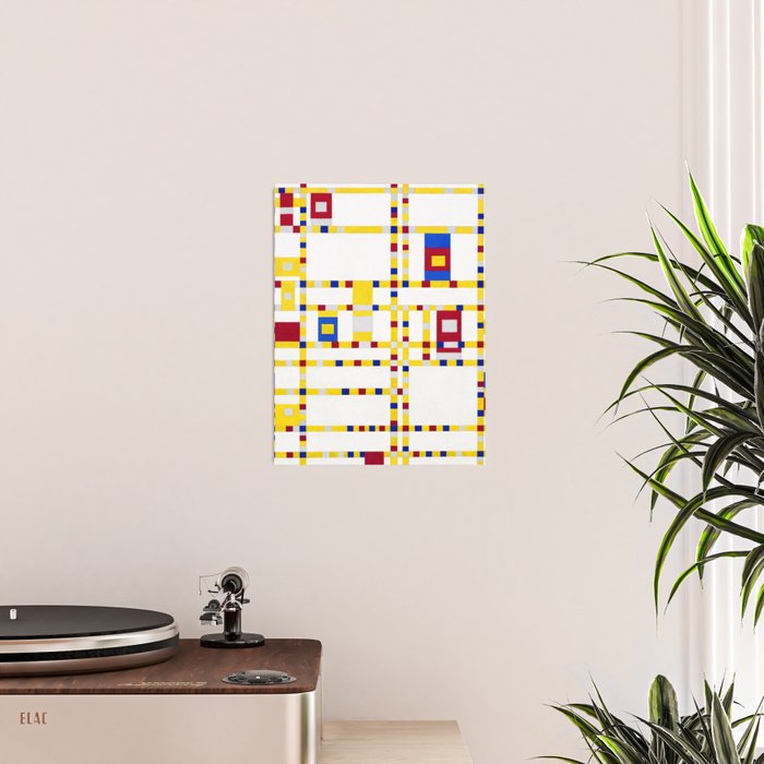 Piet Mondrian Broadway Boogie Woogie Poster Gallery Image 2