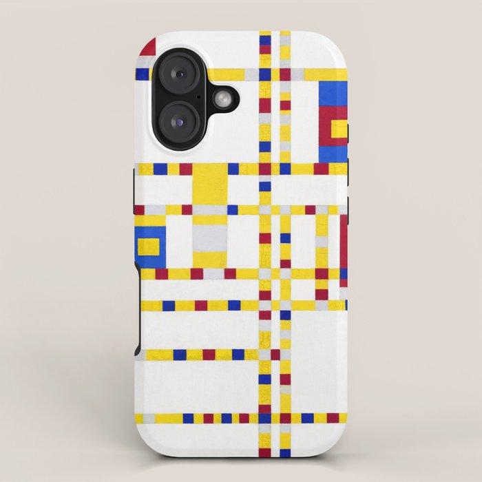 Piet Mondrian Broadway Boogie Woogie iPhone Case Gallery Image 1