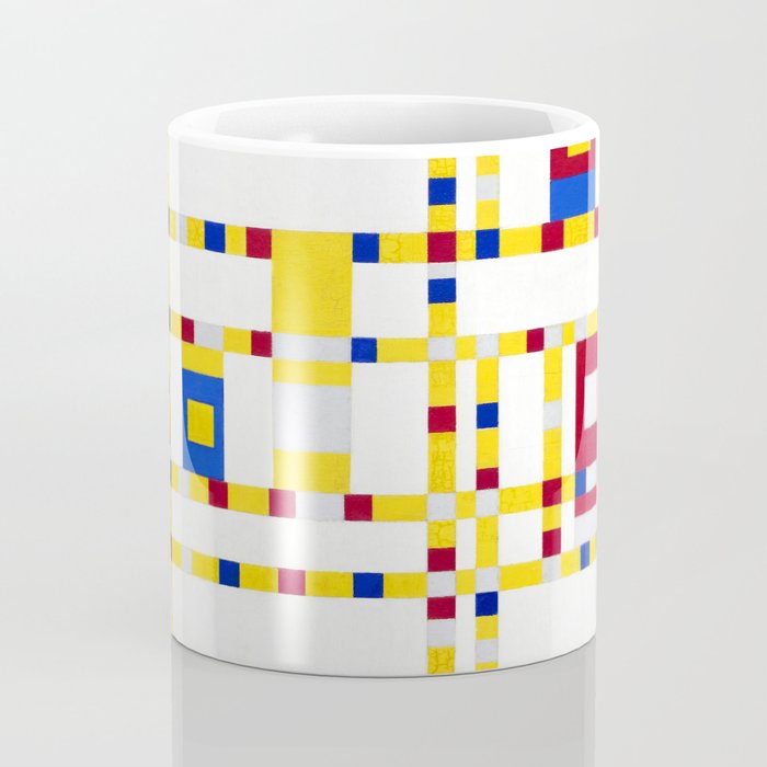 Piet Mondrian Broadway Boogie Woogie Coffee Mug Gallery Image 4