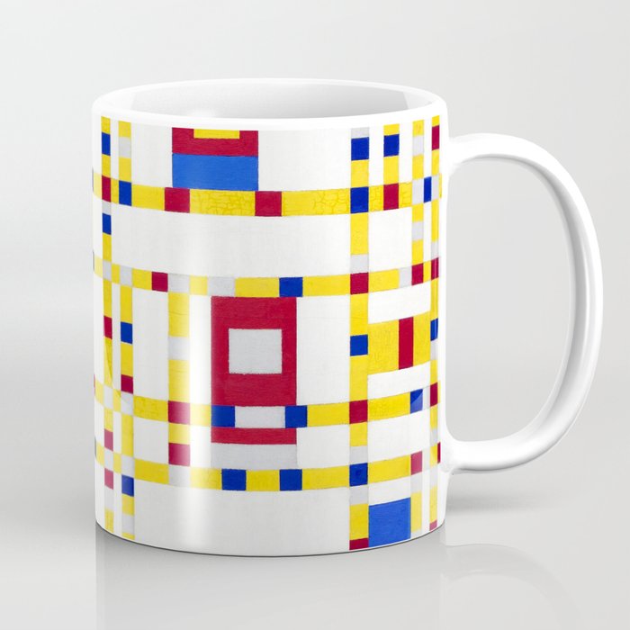Piet Mondrian Broadway Boogie Woogie Coffee Mug Gallery Image 1