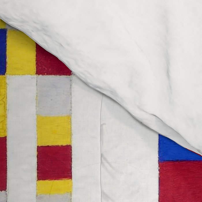 Piet Mondrian Broadway Boogie Woogie Comforter Gallery Image 4