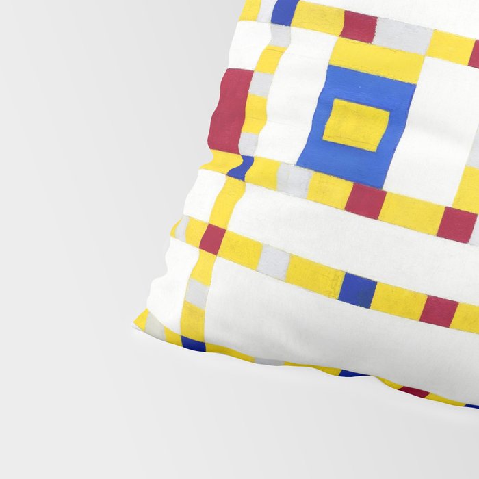 Piet Mondrian Broadway Boogie Woogie Pillow Sham Gallery Image 4
