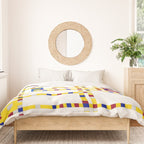 Piet Mondrian Broadway Boogie Woogie Duvet Cover Gallery Image 3