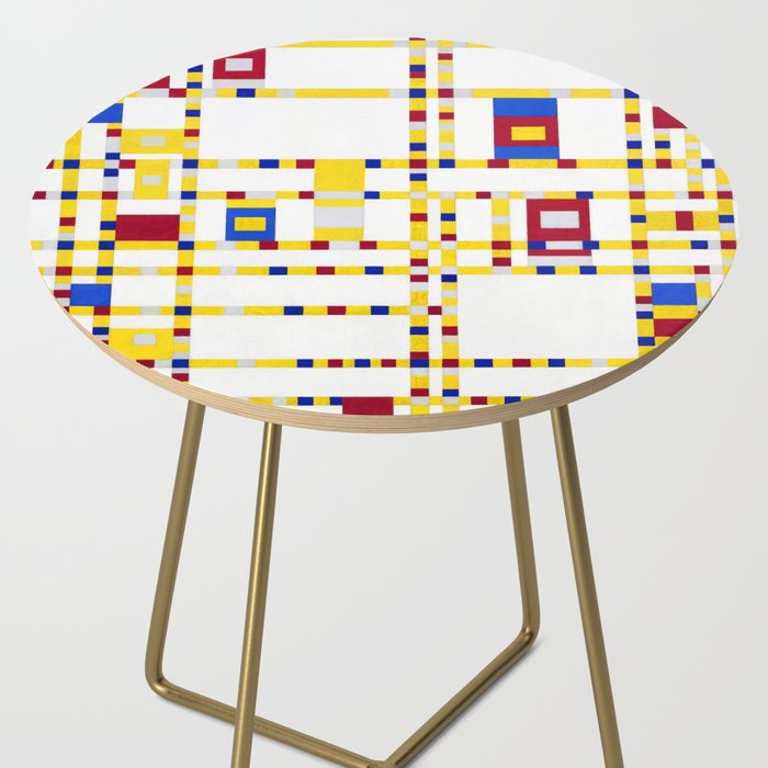 Piet Mondrian Broadway Boogie Woogie Side Table Gallery Image 2