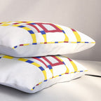 Piet Mondrian Broadway Boogie Woogie Pillow Sham Gallery Image 3