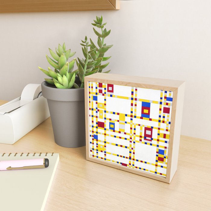 Piet Mondrian Broadway Boogie Woogie Mini Art Print Gallery Image 2
