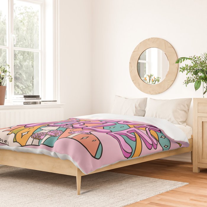 Never Dim Your Sparkle Duvet Cover Gallery Image 2