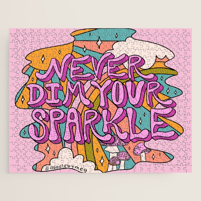 Never Dim Your Sparkle Jigsaw Puzzle Gallery Image 1