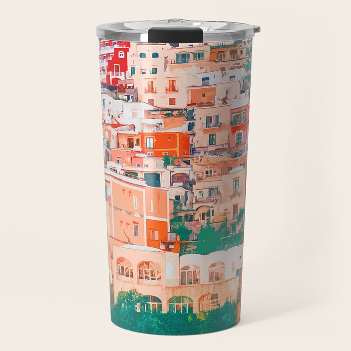 Positano, beauty of Italy Travel Mug Gallery Image 1