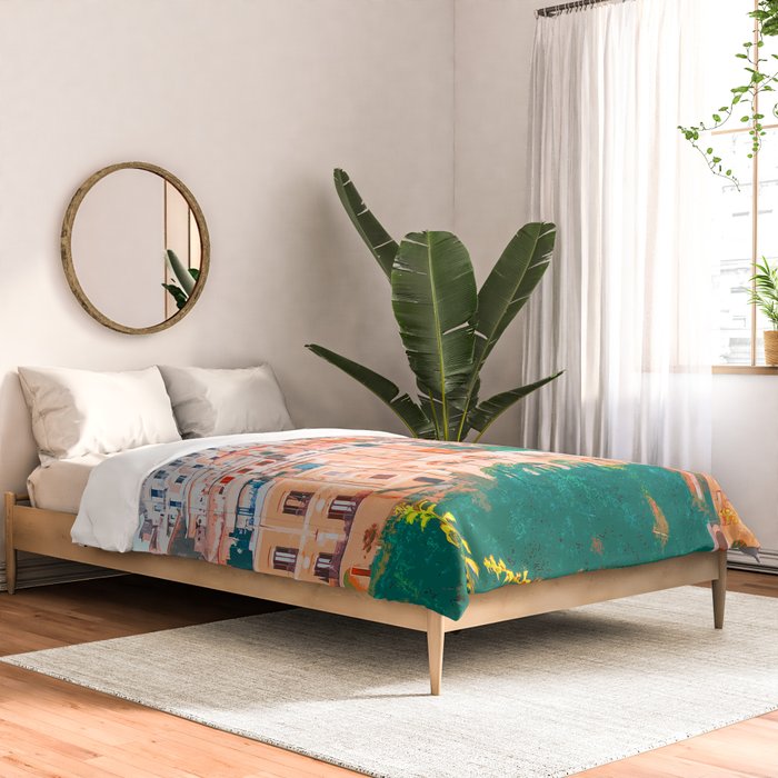 Positano, beauty of Italy Comforter Gallery Image 2
