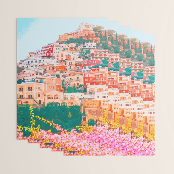 Positano, beauty of Italy Wrapping Paper Gallery Image 3