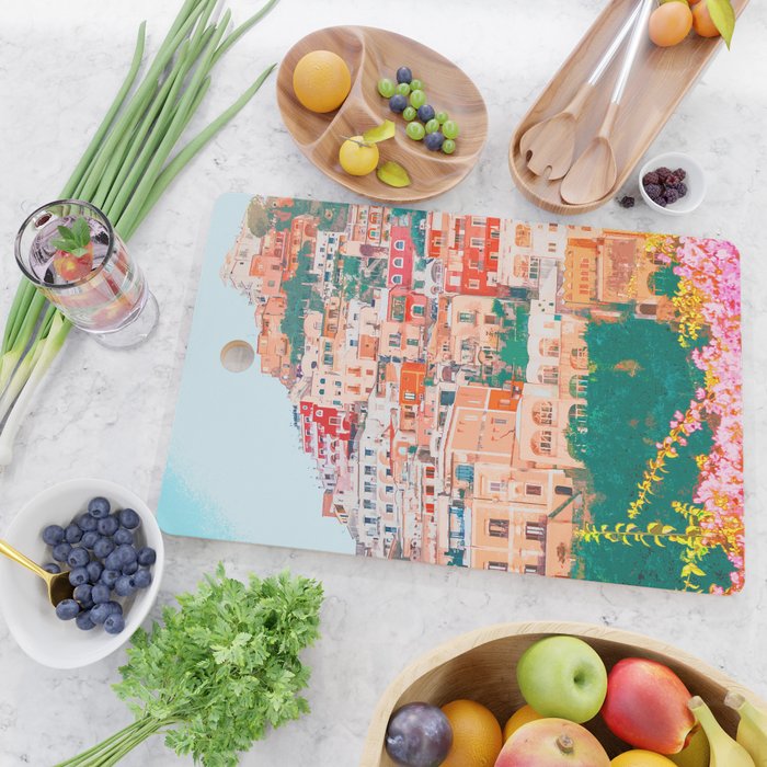 Positano, beauty of Italy Cutting Board Gallery Image 2