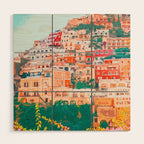 Positano, beauty of Italy Wood Wall Art Gallery Image 1