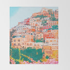 Positano, beauty of Italy Throw Blanket Gallery Image 2