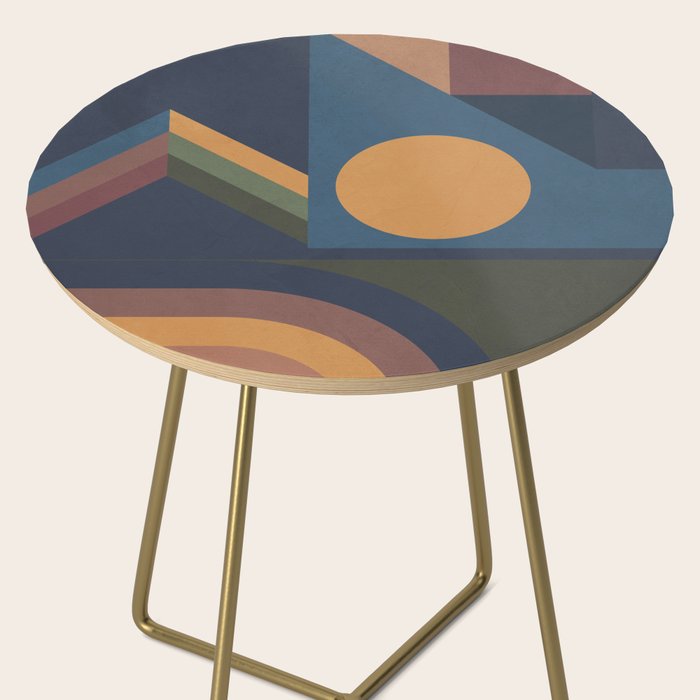 Modern geometric shapes 52 Side Table Gallery Image 2