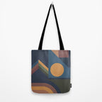 Modern geometric shapes 52 Tote Bag Gallery Image 2