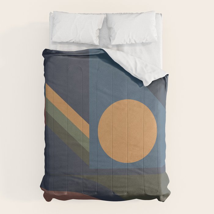 Modern geometric shapes 52 Comforter Gallery Image 1