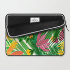 Modern Breezy Hawaiian Print  Laptop Sleeve Gallery Image 2