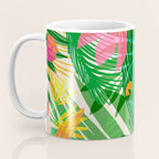 Modern Breezy Hawaiian Print  Coffee Mug Gallery Image 3