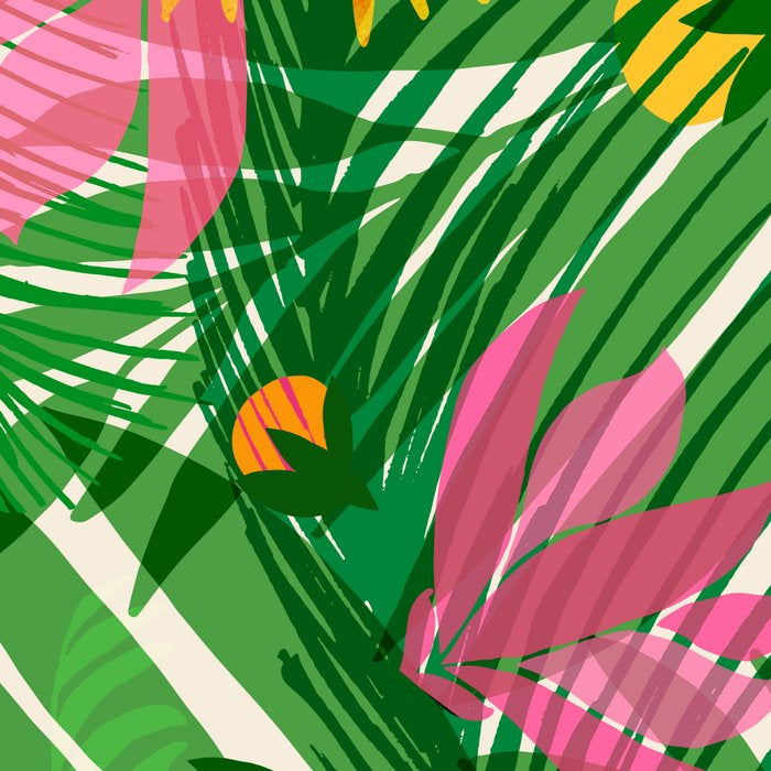 Modern Breezy Hawaiian Print  Coffee Mug Gallery Image 2