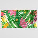 Modern Breezy Hawaiian Print  Desk Mat Gallery Image 3