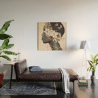 Floral Portrait 36 Wood Wall Art Gallery Image 2