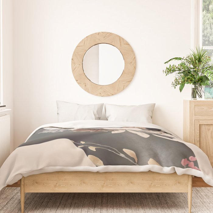 Floral Portrait 36 Duvet Cover Gallery Image 3