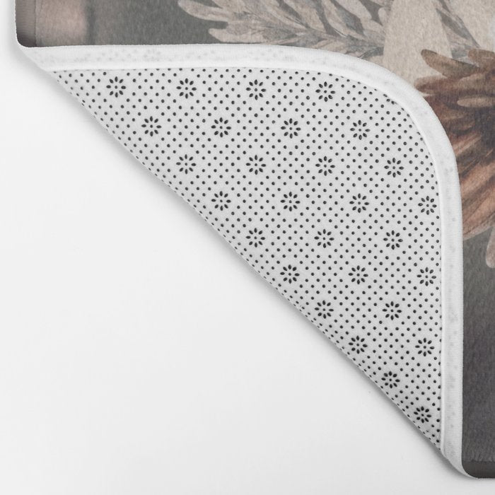 Floral Portrait 36 Bath Mat Gallery Image 2