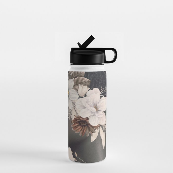 Floral Portrait 36 Water Bottle Gallery Image 1