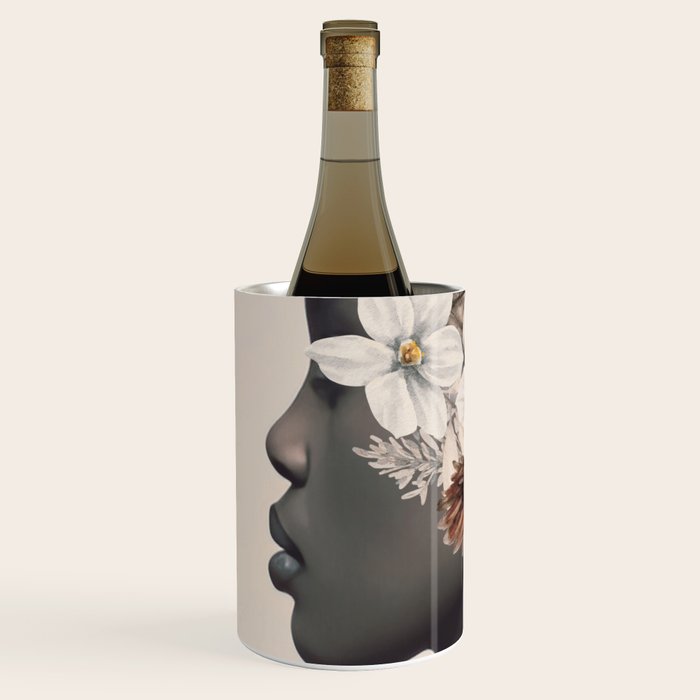 Floral Portrait 36 Wine Chiller Gallery Image 2