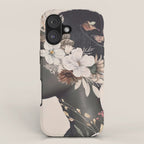Floral Portrait 36 iPhone Case Gallery Image 1
