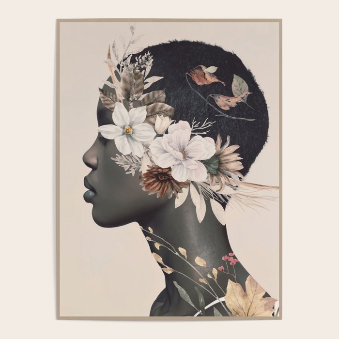 Floral Portrait 36 Poster Gallery Image 4