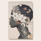 Floral Portrait 36 Cutting Board Gallery Image 1