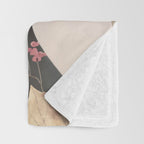 Floral Portrait 36 Throw Blanket Gallery Image 3