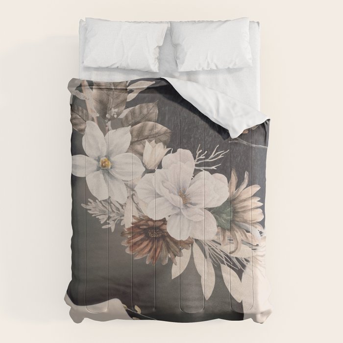 Floral Portrait 36 Comforter Gallery Image 6