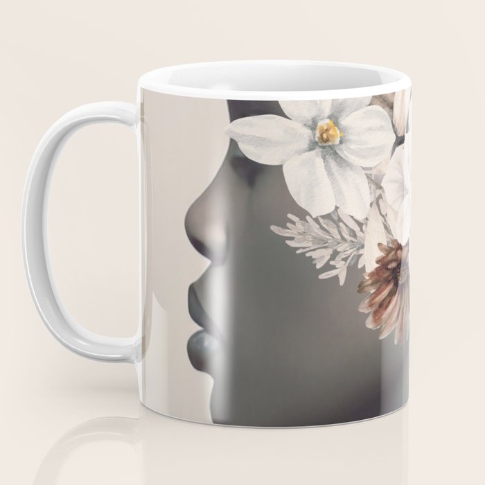 Floral Portrait 36 Coffee Mug Gallery Image 3
