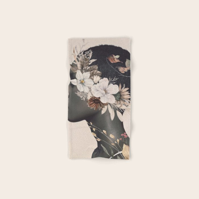Floral Portrait 36 Bath Towel Gallery Image 1