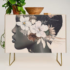 Floral Portrait 36 Credenza Gallery Image 1