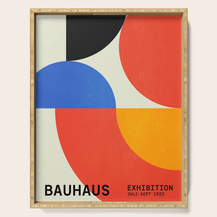BAUHAUS 02: Exhibition 1923 | Mid Century Series  Serving Tray Gallery Image 1