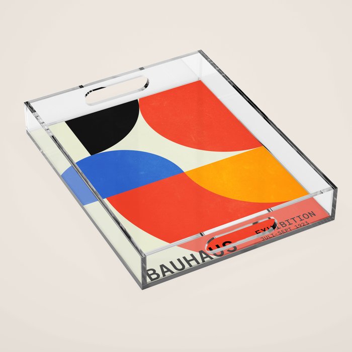 BAUHAUS 02: Exhibition 1923 | Mid Century Series  Acrylic Tray Gallery Image 1