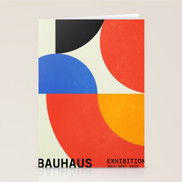 BAUHAUS 02: Exhibition 1923 | Mid Century Series  Stationery Card Gallery Image 2