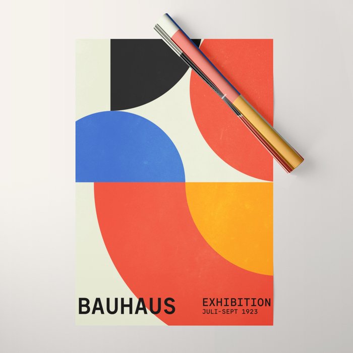 BAUHAUS 02: Exhibition 1923 | Mid Century Series  Wrapping Paper Gallery Image 1