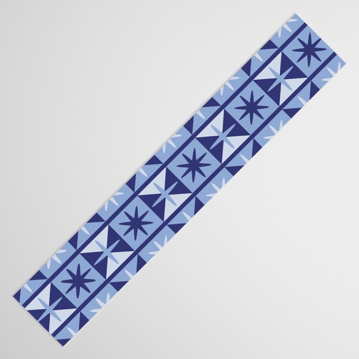 Mid Century Modern Starburst Pattern Table Runner Gallery Image 3