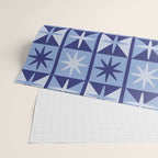 Mid Century Modern Starburst Pattern Wrapping Paper Gallery Image 2